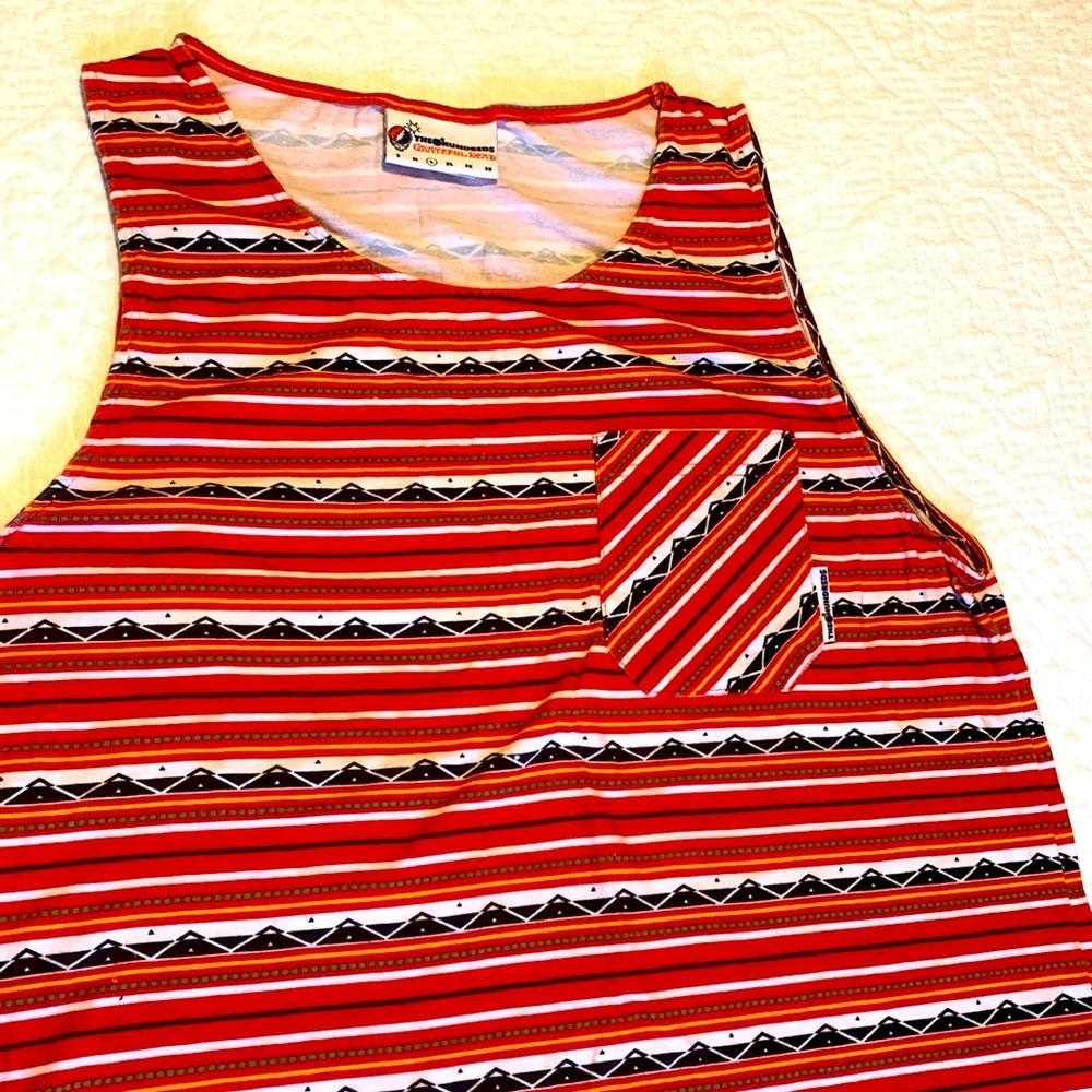 The hundreds Grateful dead Aztec print tank top